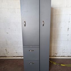 Steelcase Office Storage Cabinet With Wardrobe 