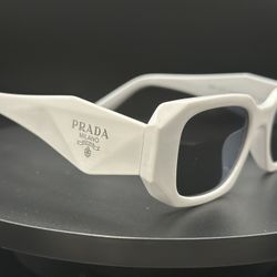 Prada White Sunglasses. 😎 