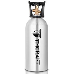 lb CO2 Tank Aluminum Alloy Cylinder with CGA-320 Valve for Kegerator Kit