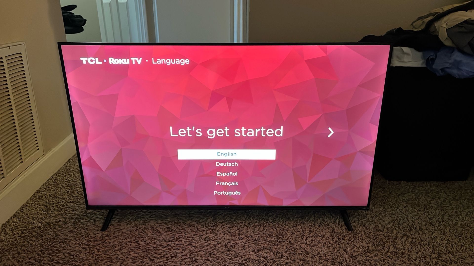 43” TCL 4K Roku TV