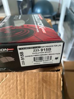 Power stop brakes & slotted rotors