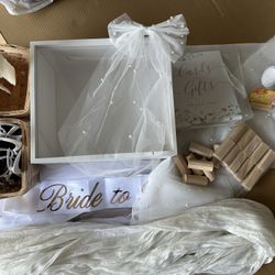 Wedding Welcome Table / Photo Booth Decor 