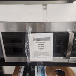 Profile 1.7 cu. ft. Over the Range Microwave in Stainless Steel with Air Fry