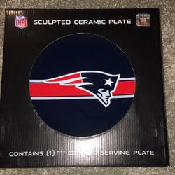 Patriots Ceramic Plate