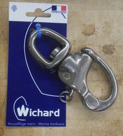Wichard 4-3/4" Snap Shackle w/Swivel Eye 2477W UPC (contact info removed)777  NEW. f(contact info removed)0