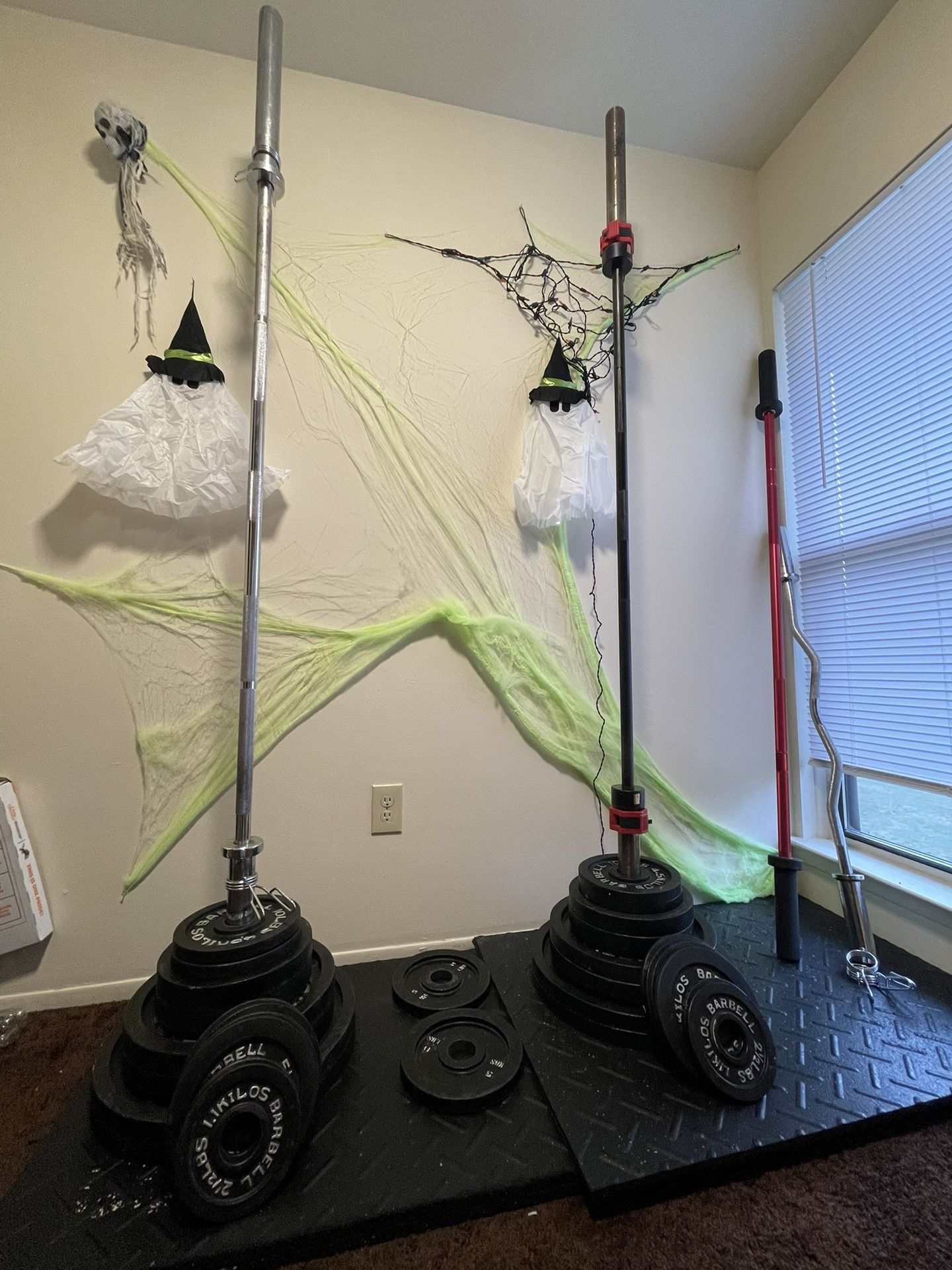 300lb Olympic Barbell Weight Sets