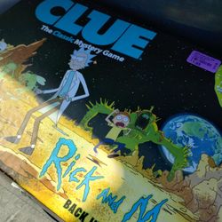 Rick And Morty Boardgame Clue