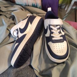 Nike Court Borough Low 2 PS White/Signal Blue