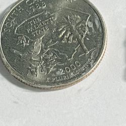 4 - 2000 Uncirculated Quarters