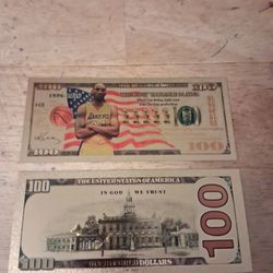 Kobe Bryant  Collectable  Prop Bills Not Real Money