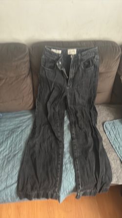 Dark Wash Flare Denim Jeans