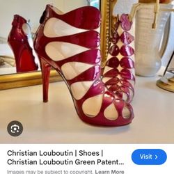 Christian Louboutin Rare Circus Heels In Fantastic Condition
