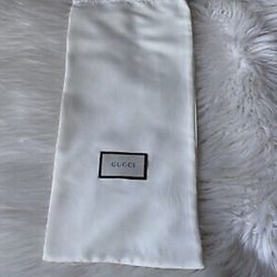 GUCCI Dust Bag Drawstring Satin Finish Ivory 18" x  8.4” NEW Authentic I Have 7 Of Them $18 Each