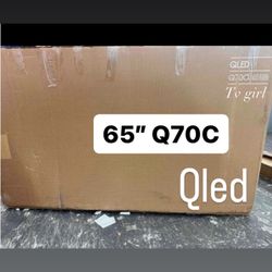 Samsung - 65" Class Q70C QLED 4K UHD Smart Tizen TV