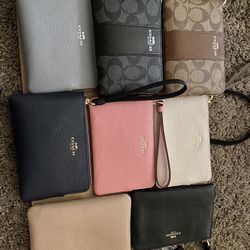 Mother’s Day Gifts Coach Wristlets Authentic 