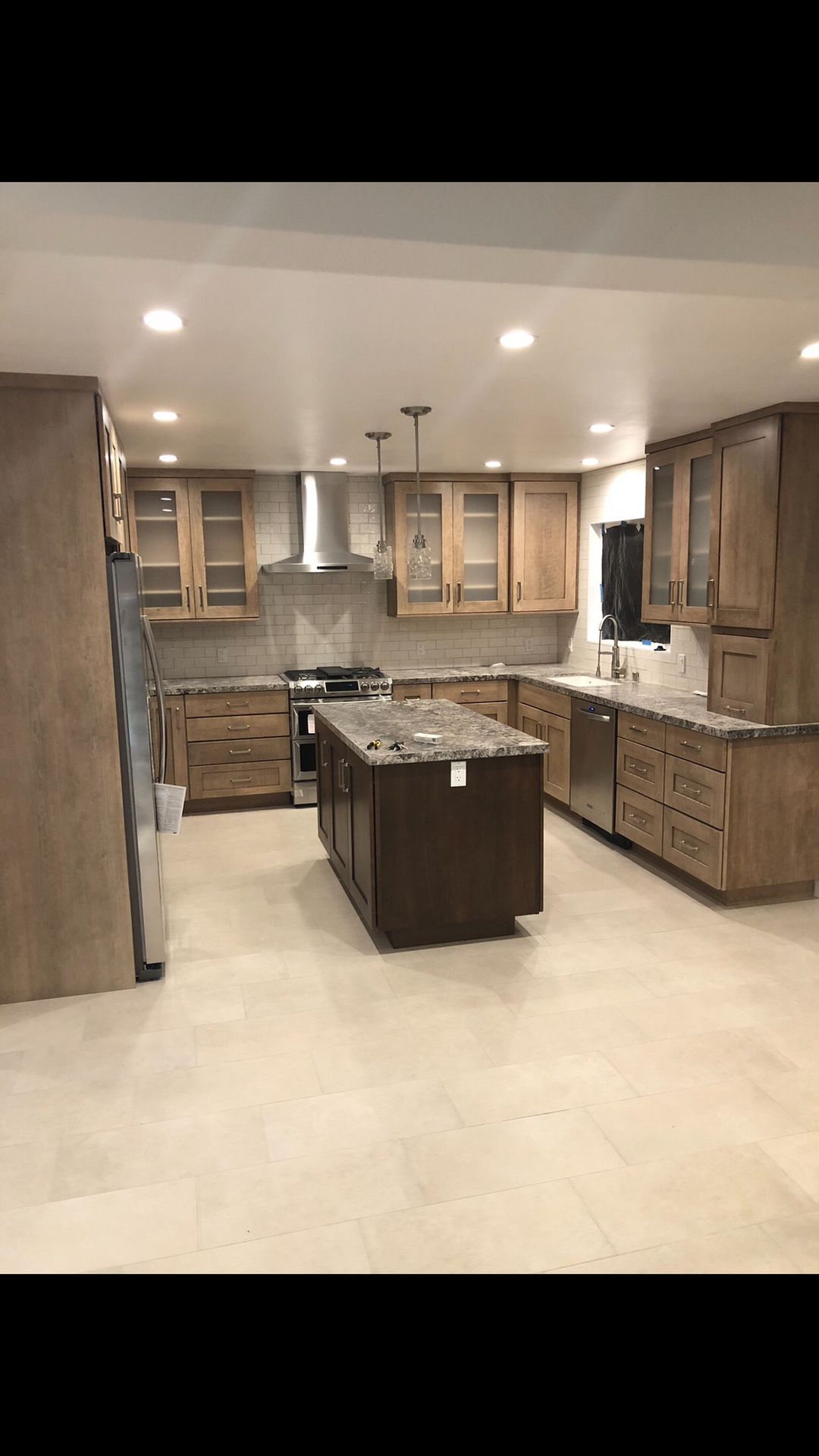 Kitchen cabinets and countertop