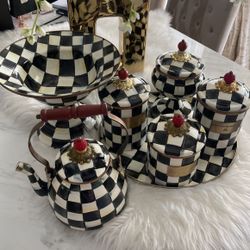 MacKenzie-Childs Set Of  7