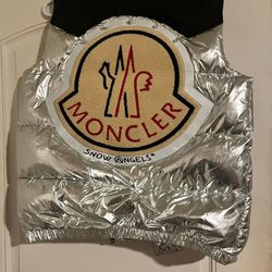 Sleeveless Palm Angels Patch Moncler Jacket 