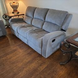 Living Room Couch/ Recliner 