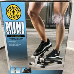 Gold’s Gym Mini Stepper with Digital Monitor
