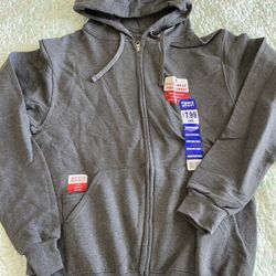 NEW HANES HOODED SWEATSHIRT