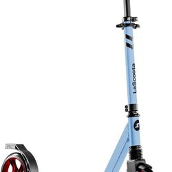 LaScoota Professional Scooter for Ages 6+, Teens & Adults I Lightweight & Big Sturdy Wheels for Kids, Teen and Adults. A Foldable Kick Scooter 