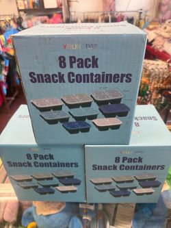 YoungEver 8 Pack Snack Containers