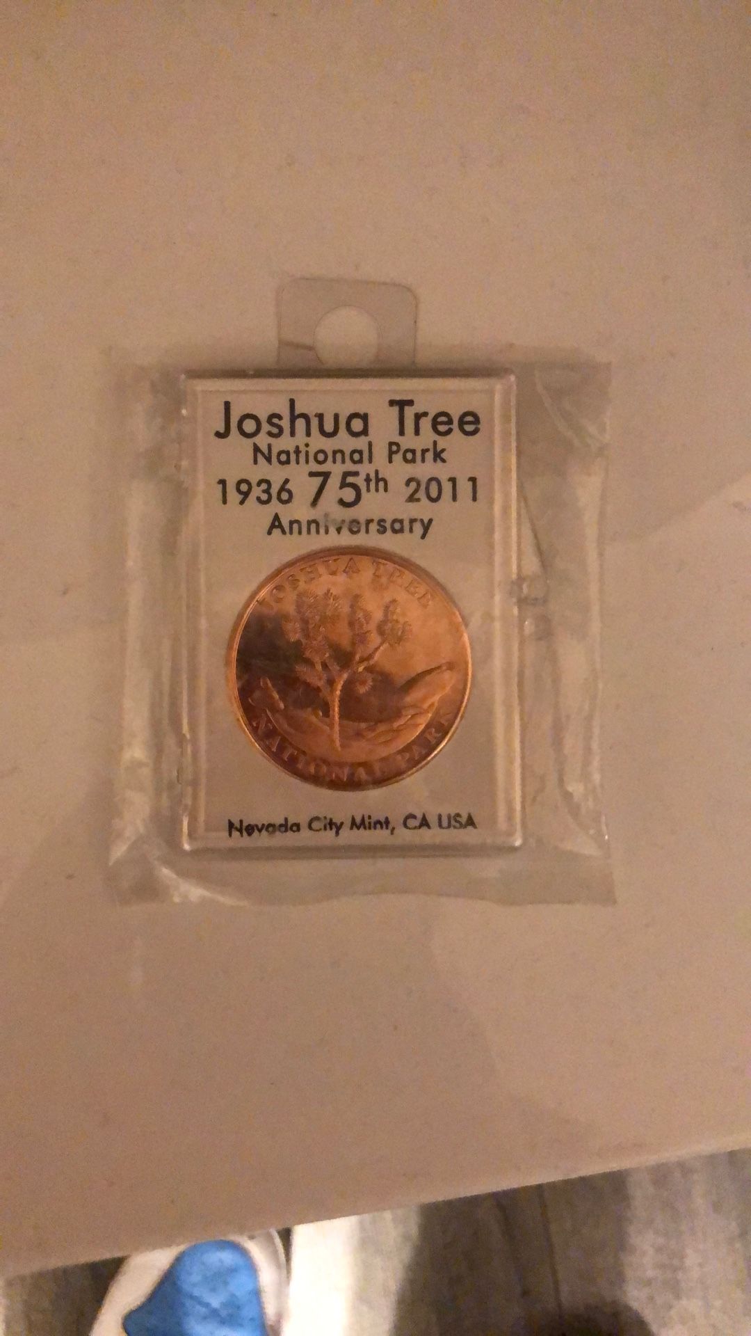 Joshua Tree National Park Mint Coin