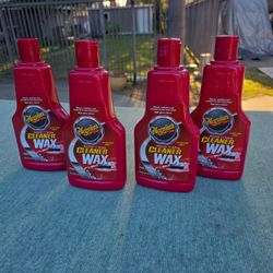 MEGUIARS CLEANER WAX 4PC 16OZ