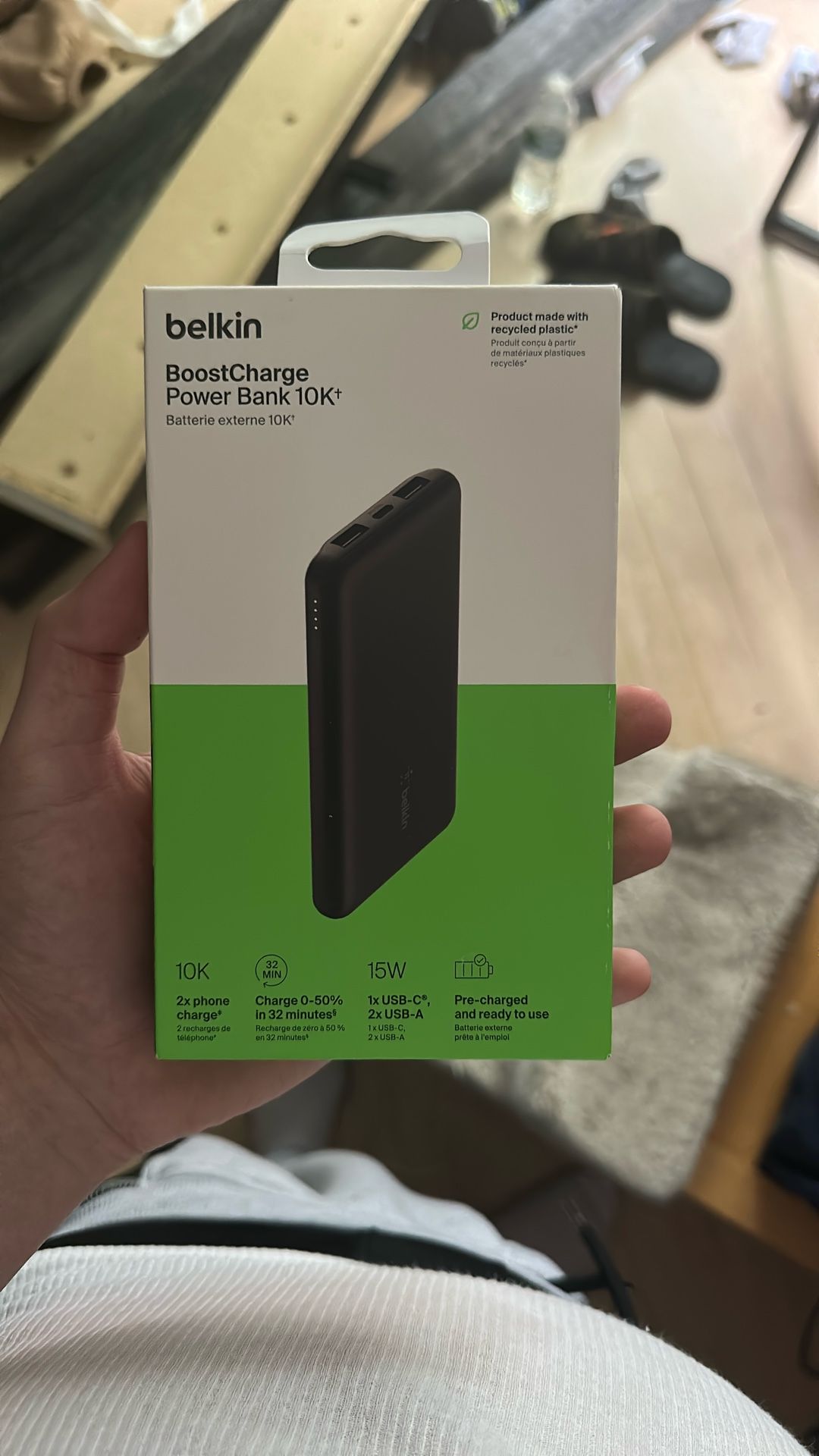 Belkin Power Bank 10k