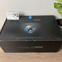 NEW JL Audio VX700/5i 700 watt 5 Channel Amplifier w/ Digital Signal Processing