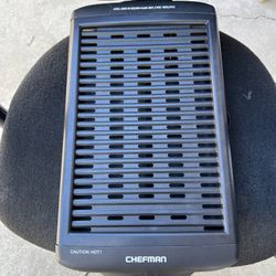 Chefman Smokeless Indoor Electric Grill - Pyramid -Shaped Grates, Drip Trayi
