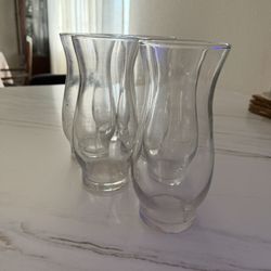 8 Floral Vases 
