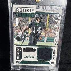 2024 Panini Contenders Rookie Ticket MALACHI CORLEY RC RELIC PATCH Jets Rookie
