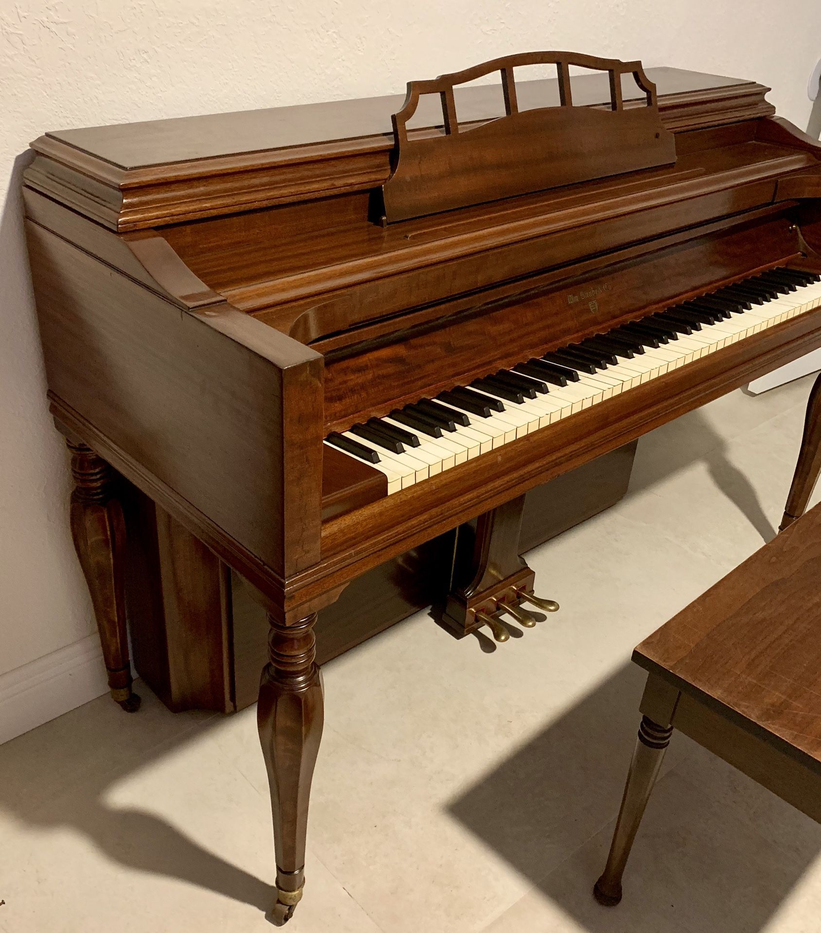 Wm knabe and co deals upright piano