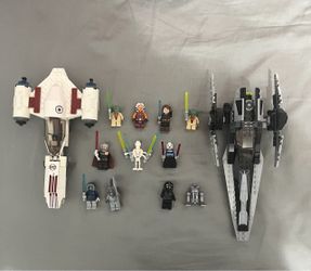 Star Wars Lego lot with minifigs