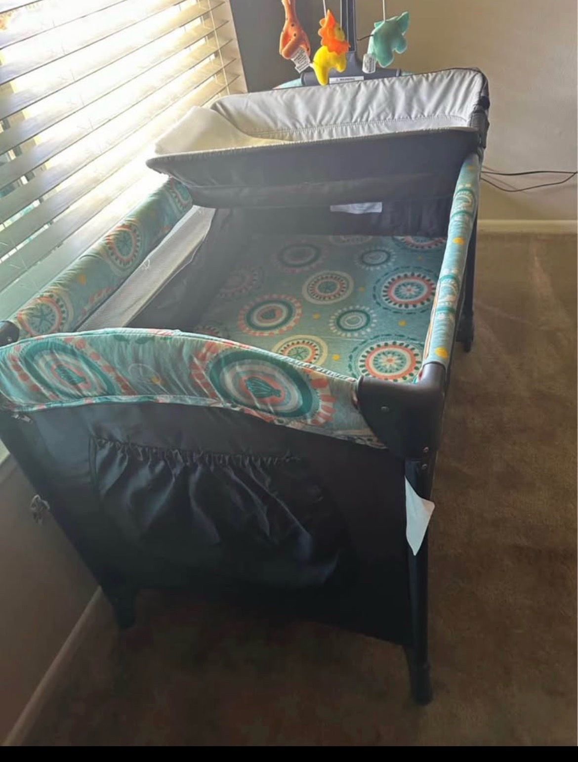 4 in 1 bassinet with changing station