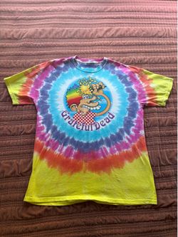 Grateful Dead Europe ‘72 Tie Dye T-Shirt XL Liquid Blue