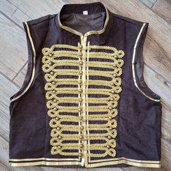 Furiosa Dr. Dementus Cosplay Vest Renaissance Medieval Gothic Royal Court Marching Band Small or L