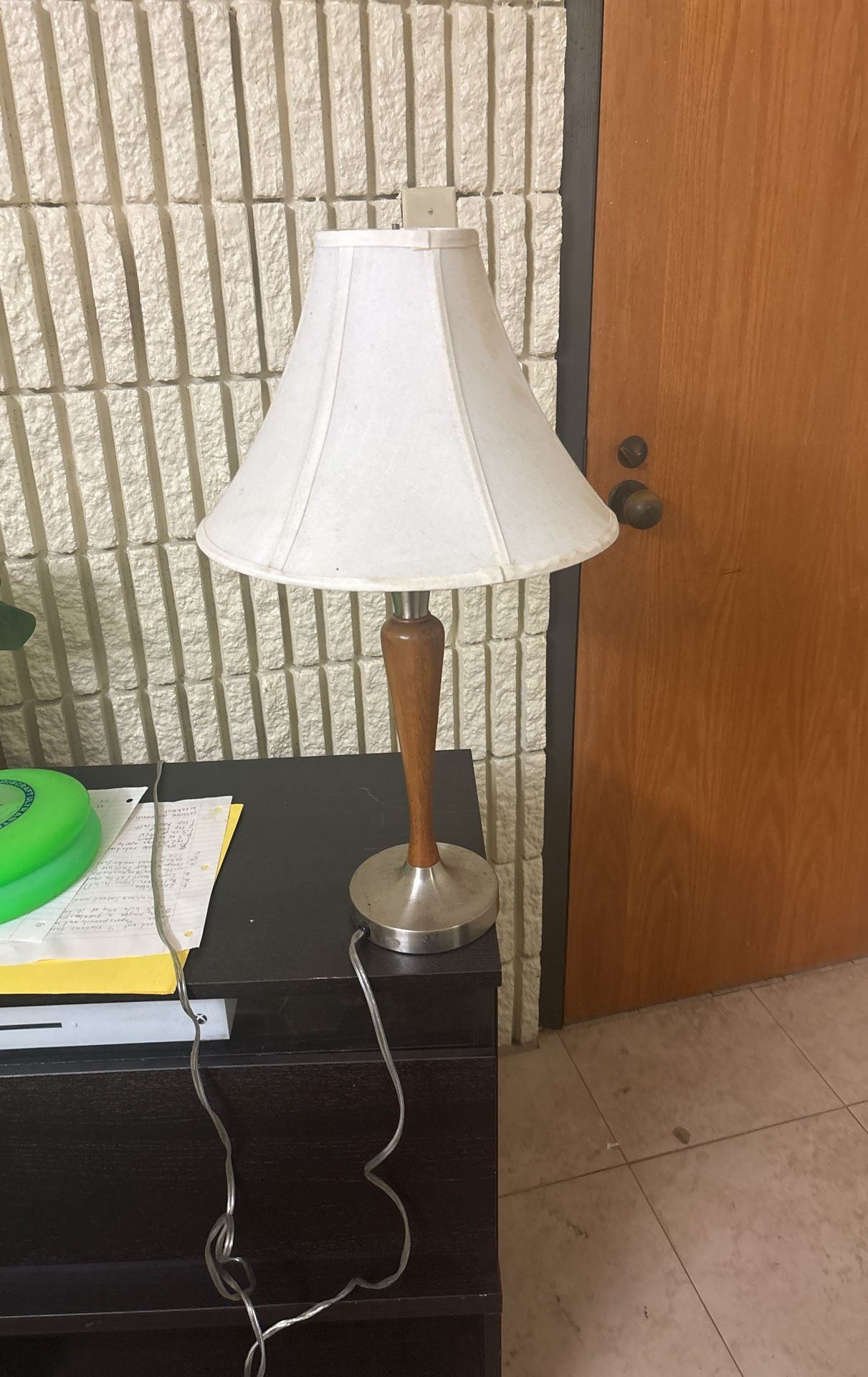 Antique Wooden Lamp