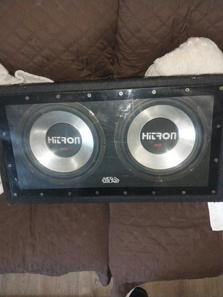 10"woofers with the box