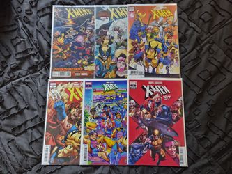 X-Men Comic book lot of 6! Marvel Comics. Mixed lot. 92. 97. Variants. Keys.