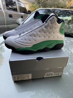 Jordan 13's " lucky green" 