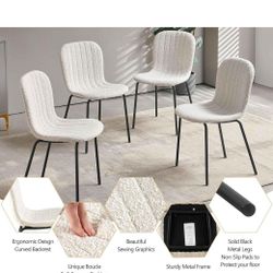 Soft Boucle Chairs