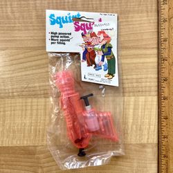 Vintage 1979 Larami Corp Squirt Squad Water Sprayer - Pink