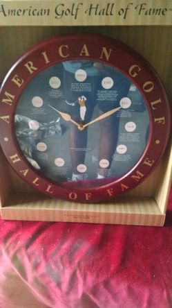 American Golf Hall of Fame clock