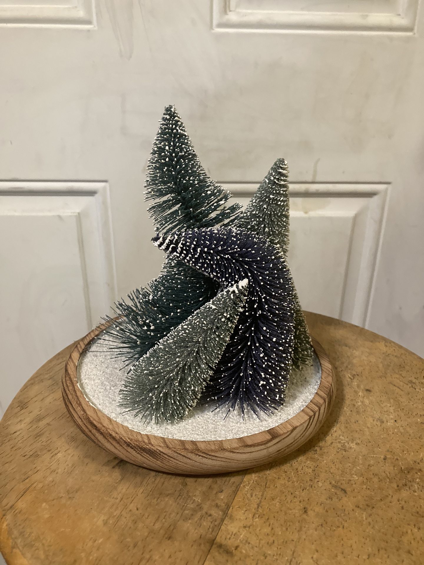 Centerpiece Decoration Bent Christmas Trees