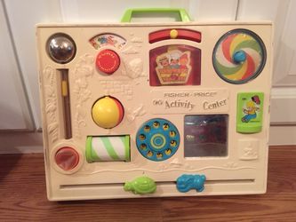 Vintage fisher price activity center