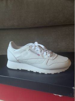 White Reebok Classic Leather