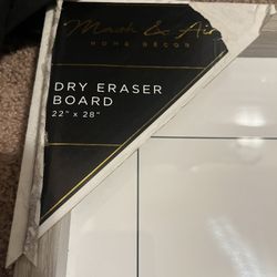 Dry Eraser Board Planner 22x28